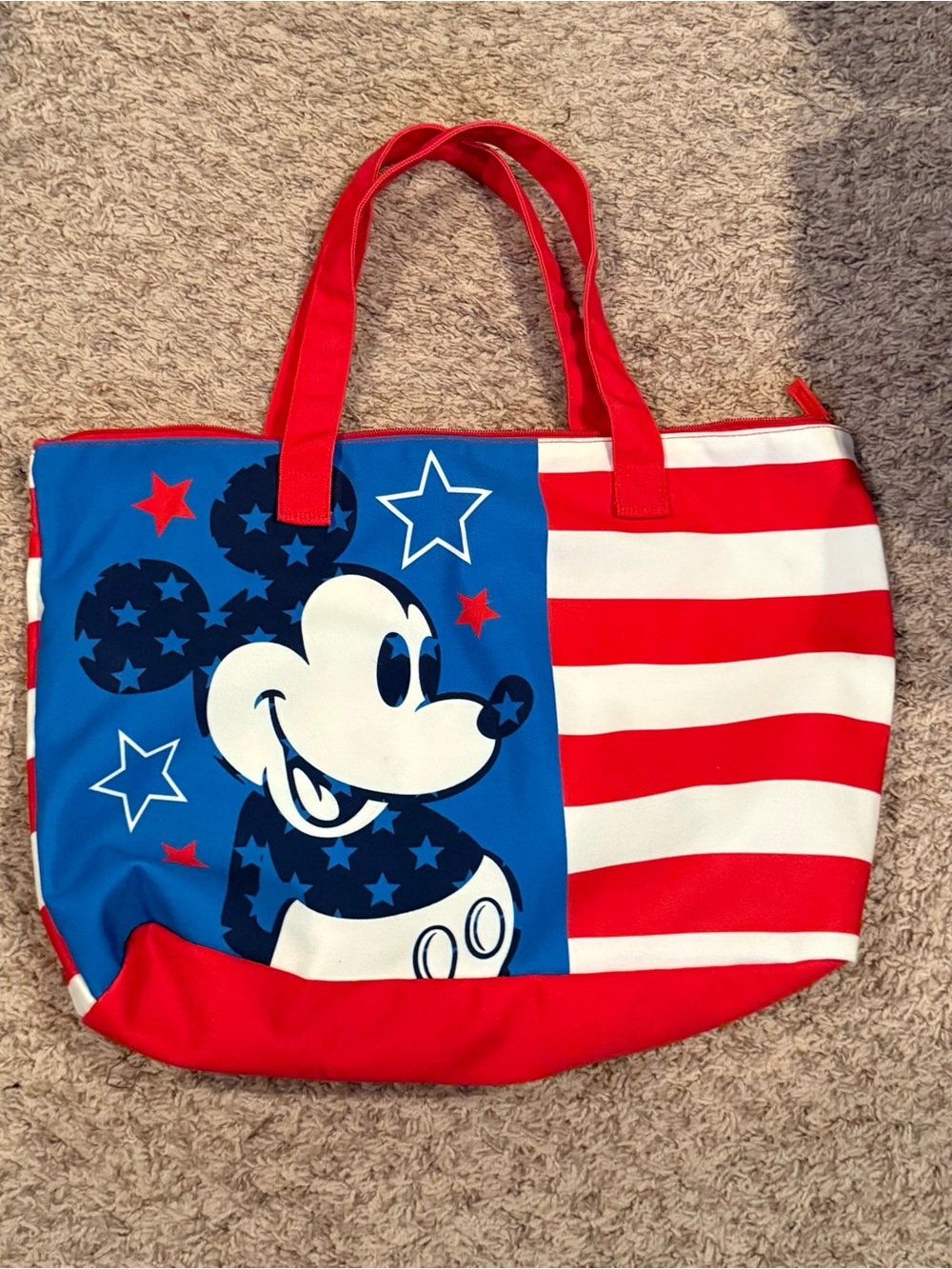 🇺🇸❤️ Disney Mickey Mouse Americana USA Patriotic Tote Bag ❤️🇺🇸